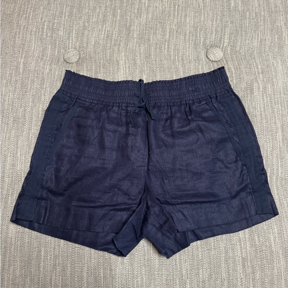 Women’s J. Crew Dark Blue Linen Shorts